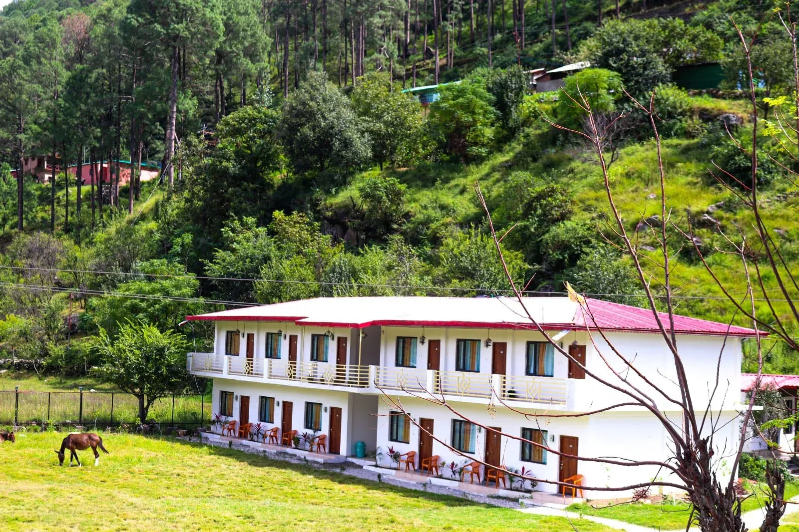 Divyam Resort Barkot Barkot [Hotel Full View In Front]