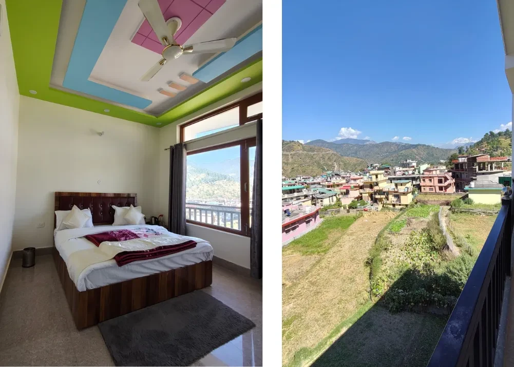 Hotel Gulab Palace Barkot [Mountain View In Room]