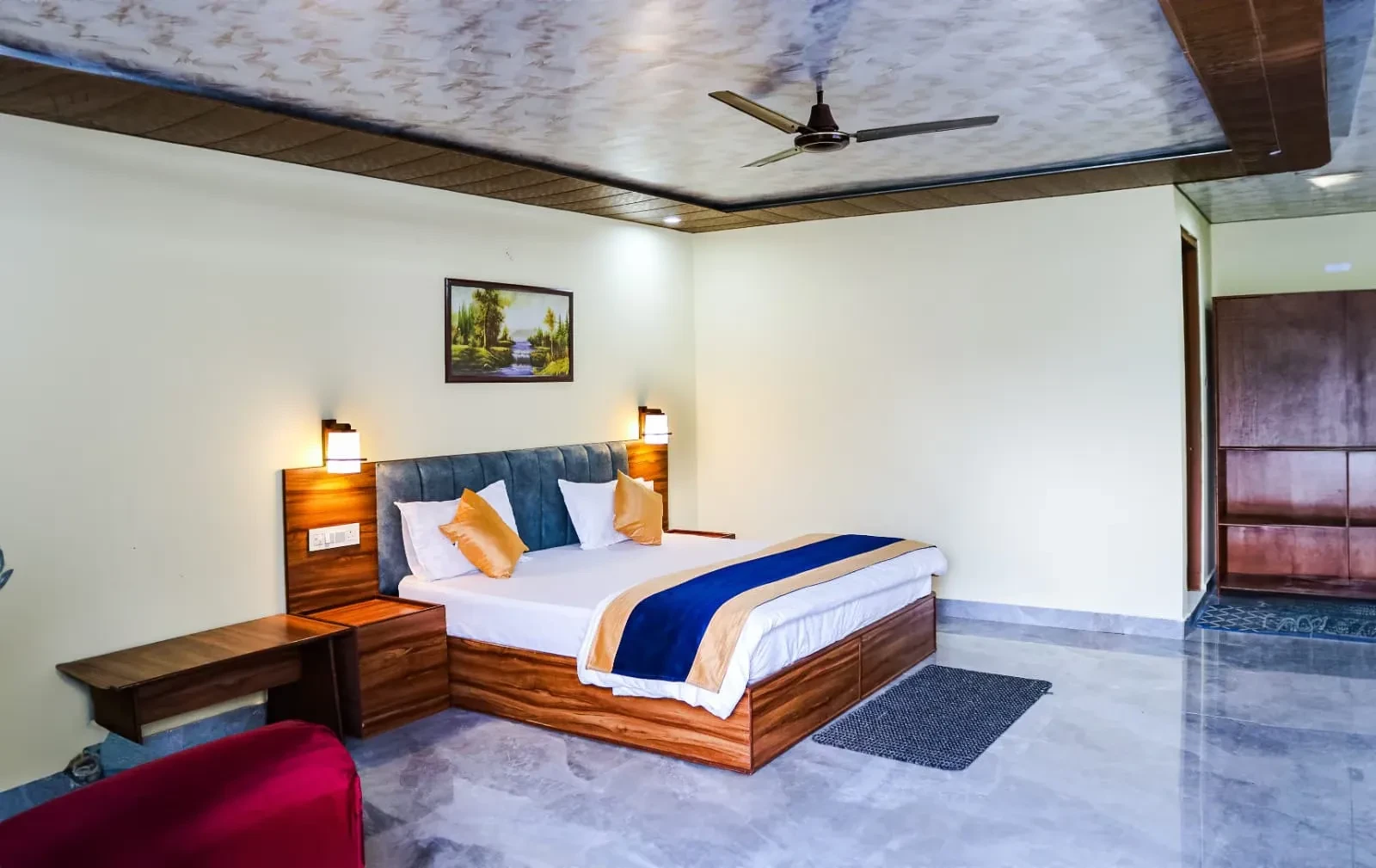 Divyam Resort Barkot Barkot [Comfortable Full View Of The Hotel Room]