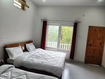 Hotel Yamuna Riverfront Barkot [Twin Bed Room]