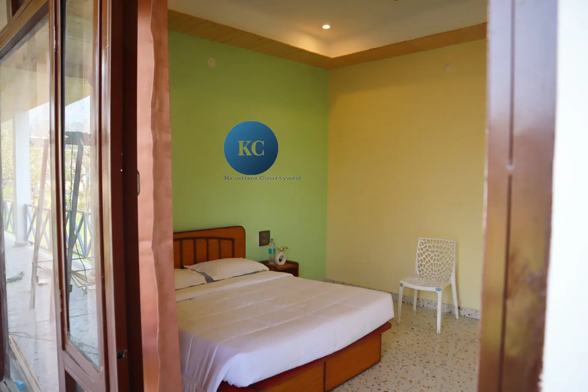 Krishna Courtyard Barkot Resort Barkot [Full Bed View]